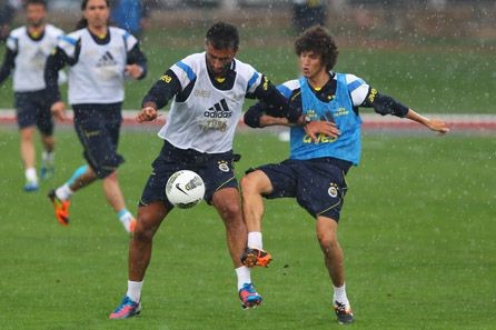 Volkan İle Salih Antrenmanda