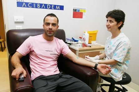Takımımız Sağlık Kontrolünden Geçti