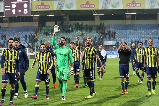 Çaykur Rizespor 1-5 Fenerbahçe