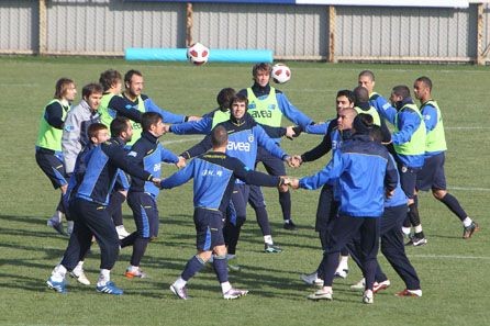 Emre, Volkan, Özer Ve Berk Takımla Çalıştı