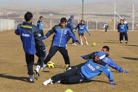 Maça Hazırlık İdmanı Yaptılar