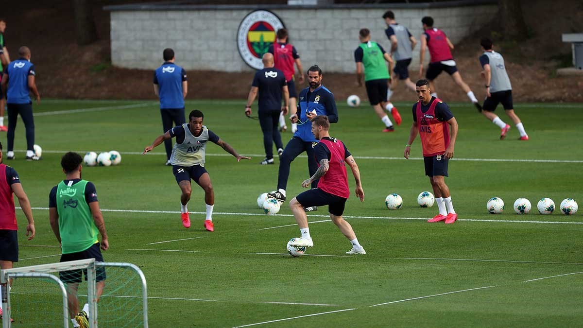 Futbol A Takımımız Hes Kablo Kayserispor maçı hazırlıklarını sürdürdü