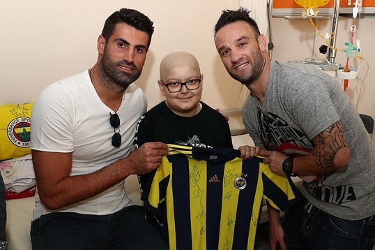 Volkan Demirel İle Mathieu Valbuena’Dan Anlamlı Ziyaret